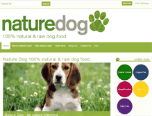 Tablet Screenshot of naturedog.com.au